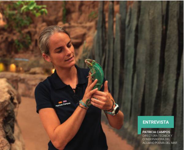Interview with Patricia Campos, Technical Director and Curator of the Poema del Mar Aquarium